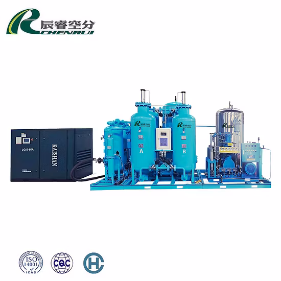 Chenrui Air Separation Plant Medical O2 Oxigen Gas Psa Oxygen Generator Equipment